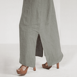 Solena Linen Summer Maxi Dress