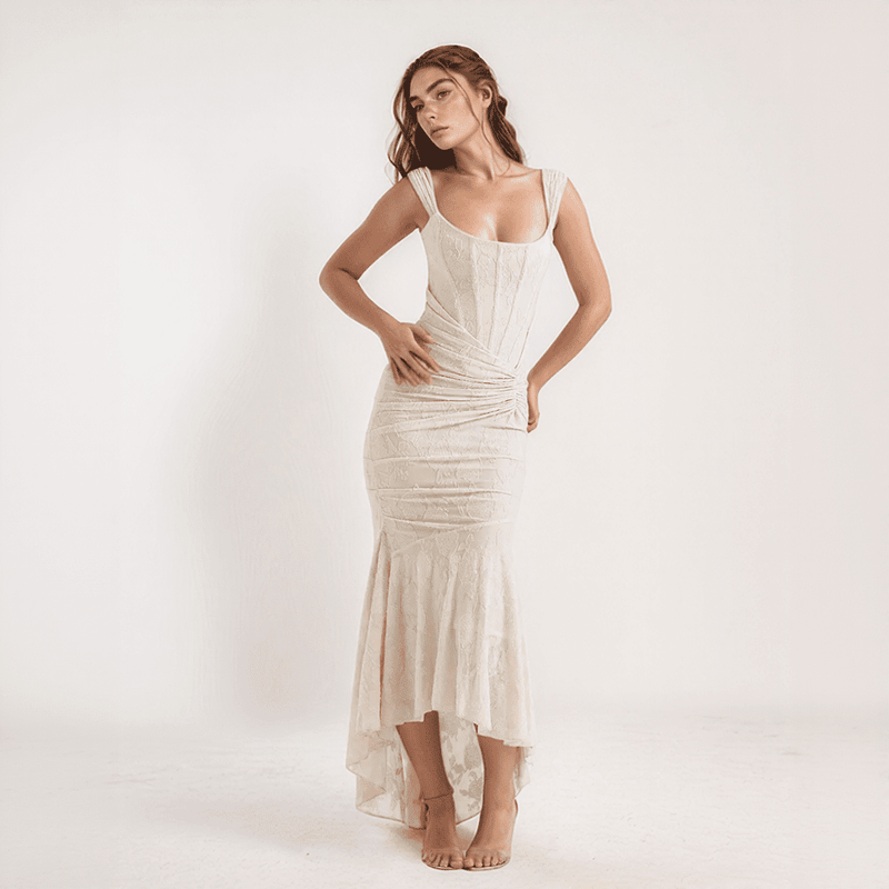 Seraphelle Lace Mermaid Maxi Dress